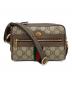 GUCCI（グッチ）の古着「ショルダーバッグ」｜ブラウン×グレー