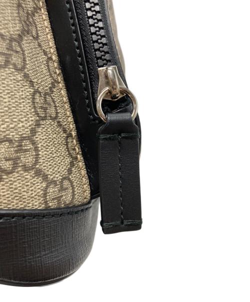GUCCI（グッチ）GUCCI (グッチ) スモールバックパック グレー×ブラックの古着・服飾アイテム