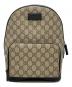 GUCCI（グッチ）の古着「スモールバックパック」｜グレー×ブラック
