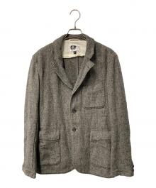 Engineered Garments（エンジニアド ガーメンツ）の古着「ヘリンボーン柄ウールジャケット」｜グレー