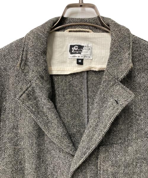Engineered Garments（エンジニアド ガーメンツ）Engineered Garments (エンジニアド ガーメンツ) ヘリンボーン柄ウールジャケット グレー サイズ:Ｍの古着・服飾アイテム