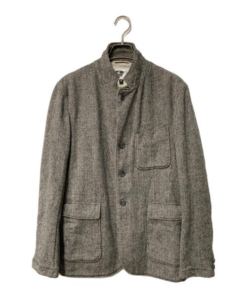 Engineered Garments（エンジニアド ガーメンツ）Engineered Garments (エンジニアド ガーメンツ) ヘリンボーン柄ウールジャケット グレー サイズ:Ｍの古着・服飾アイテム