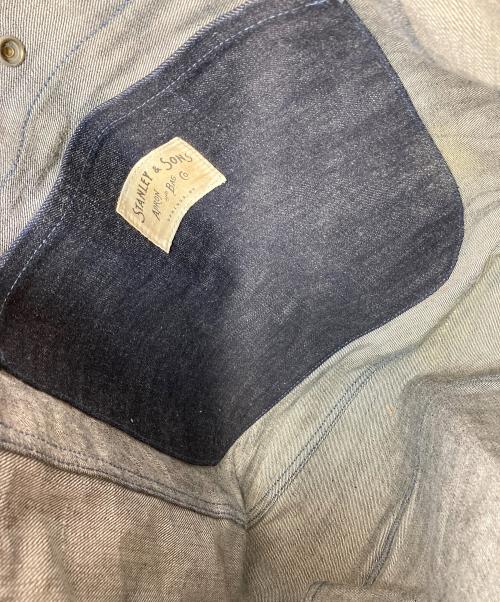 STANLEY & SONS（スタンレー＆サンズ）STANLEY & SONS (スタンレー＆サンズ) 2WAYデニムショルダーバッグ インディゴの古着・服飾アイテム