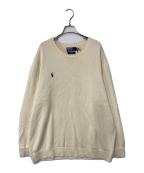 POLO RALPH LAUREN×BEAMSポロ・ラルフローレン×ビームス）の古着「別注ポニー刺繍ニット」｜アイボリー