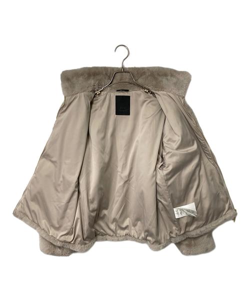 TATRAS（タトラス）TATRAS (タトラス) BARBRA バルブラ ボアブルゾン ベージュ サイズ:2の古着・服飾アイテム