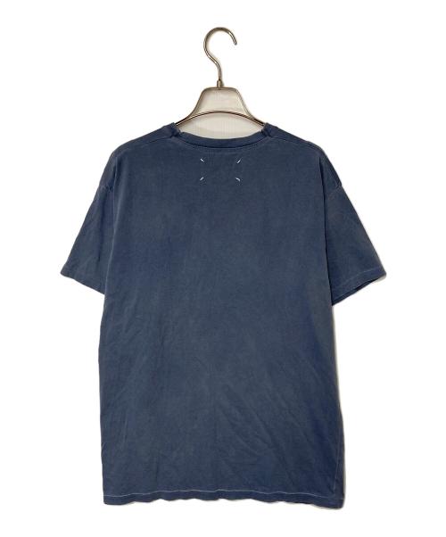 Maison Margiela（メゾンマルジェラ）Maison Margiela (メゾンマルジェラ) Collage Logo T-Shirt ネイビー サイズ:Mの古着・服飾アイテム