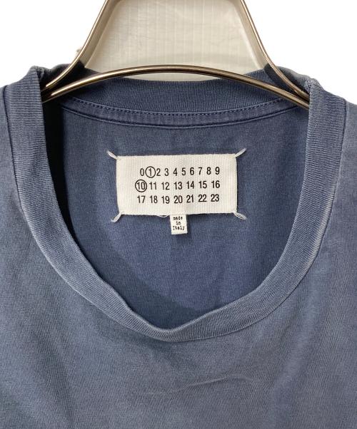 Maison Margiela（メゾンマルジェラ）Maison Margiela (メゾンマルジェラ) Collage Logo T-Shirt ネイビー サイズ:Mの古着・服飾アイテム