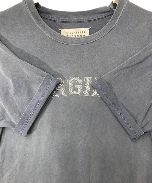 Maison Margiela（メゾンマルジェラ）Maison Margiela (メゾンマルジェラ) Collage Logo T-Shirt ネイビー サイズ:Mの古着・服飾アイテム