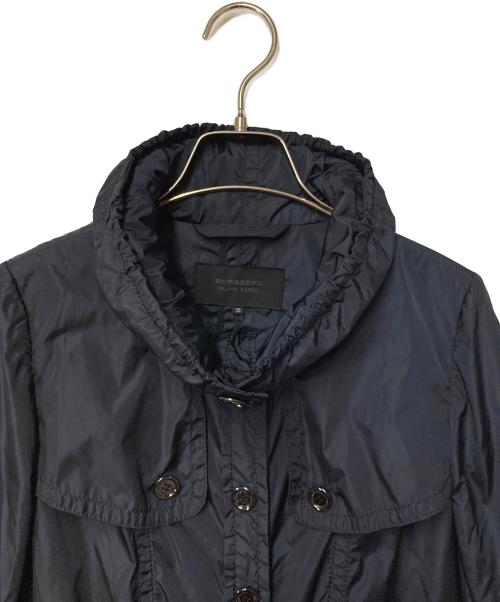 BURBERRY BLACK LABEL（バーバリーブラックレーベル）BURBERRY BLACK LABEL (バーバリーブラックレーベル) ナイロンコート ネイビー サイズ:38の古着・服飾アイテム