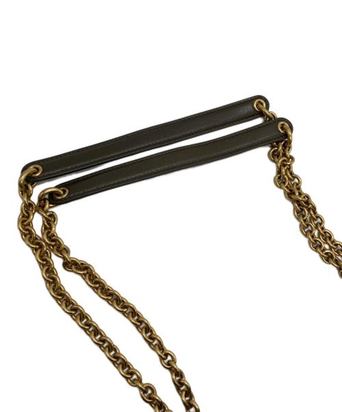 Saint Laurent Paris（サンローランパリ）Saint Laurent Paris (サンローランパリ) ジェイミースモールショルダーバッグ ブラウンの古着・服飾アイテム