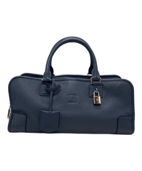 LOEWE（ロエベ）LOEWE (ロエベ) アマソナ ハンドバッグ ネイビーの古着・服飾アイテム