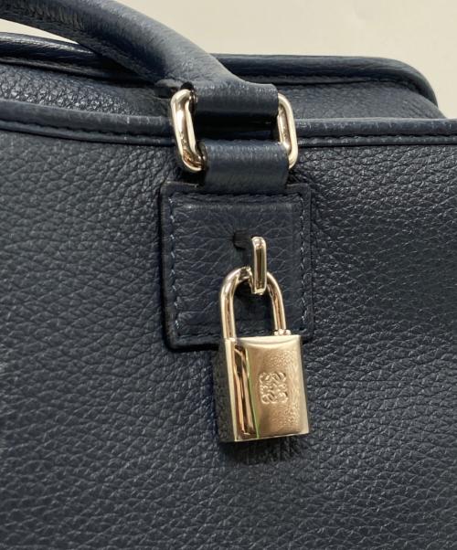LOEWE（ロエベ）LOEWE (ロエベ) アマソナ ハンドバッグ ネイビーの古着・服飾アイテム