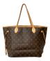 LOUIS VUITTON (ルイ ヴィトン) ネヴァーフルMMトートバッグ ブラウン：150000円