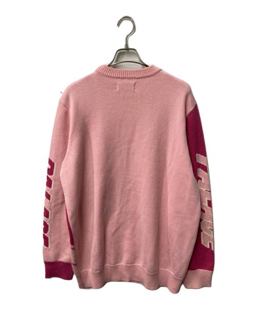 PALACE（パレス）PALACE (パレス) ZOMBY KNIT ピンク サイズ:XLの古着・服飾アイテム