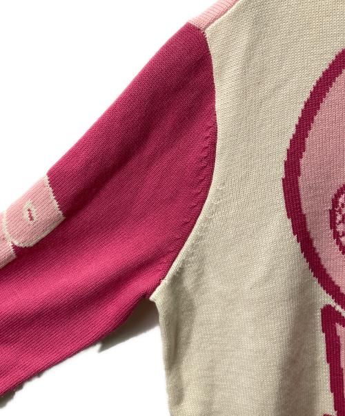 PALACE（パレス）PALACE (パレス) ZOMBY KNIT ピンク サイズ:XLの古着・服飾アイテム