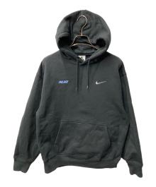 PALACE×NIKE（パレス×ナイキ）の古着「FONT SWOOSH HOOD」｜ブラック
