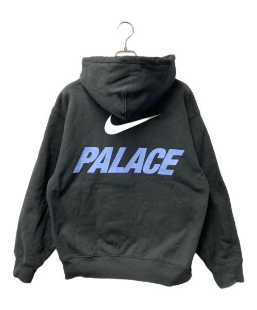 PALACE（パレス）PALACE (パレス) NIKE (ナイキ) FONT SWOOSH HOOD ブラック サイズ:Ｍの古着・服飾アイテム