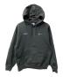 PALACE（パレス）の古着「FONT SWOOSH HOOD」｜ブラック