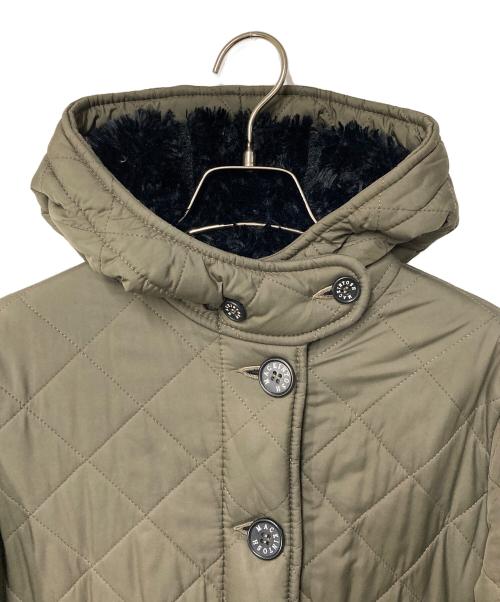 MACKINTOSH（マッキントッシュ）MACKINTOSH (マッキントッシュ) フーデットキルティングコート オリーブ サイズ:36の古着・服飾アイテム
