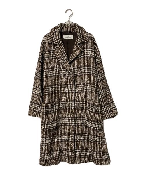 MORABITO（モラビト）MORABITO (モラビト) チェスターコート ブラウン サイズ:38の古着・服飾アイテム