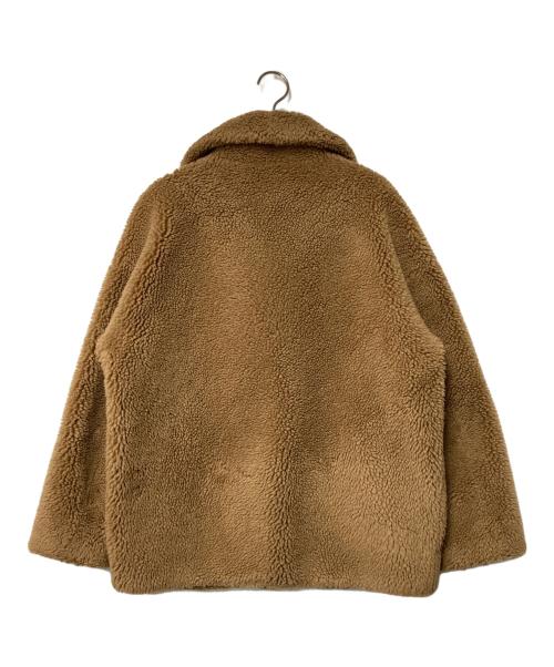 PELLESSIMO（ペレッシモ）PELLESSIMO (ペレッシモ) ボアコート ブラウン サイズ:Ｍの古着・服飾アイテム