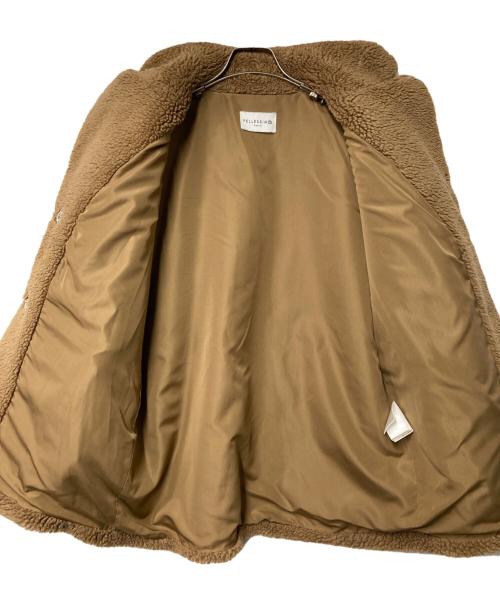 PELLESSIMO（ペレッシモ）PELLESSIMO (ペレッシモ) ボアコート ブラウン サイズ:Ｍの古着・服飾アイテム