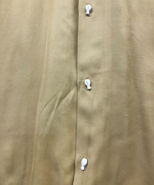 MIHARA YASUHIRO（ミハラヤスヒロ）MIHARA YASUHIRO (ミハラヤスヒロ) ロングボウリングシャツ/シャツコート イエロー サイズ:FREEの古着・服飾アイテム