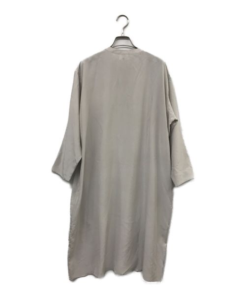 yoli（ヨリ）yoli (ヨリ) Silk tunic ワンピース グレー サイズ:FREEの古着・服飾アイテム