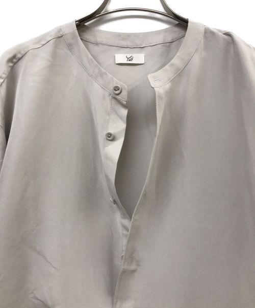 yoli（ヨリ）yoli (ヨリ) Silk tunic ワンピース グレー サイズ:FREEの古着・服飾アイテム