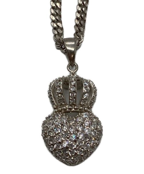 AVALANCHE（アヴァランチ）AVALANCHE (アヴァランチ) ハートクラウンネックレス シルバーの古着・服飾アイテム