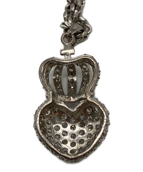 AVALANCHE（アヴァランチ）AVALANCHE (アヴァランチ) ハートクラウンネックレス シルバーの古着・服飾アイテム