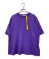 MONCLER（モンクレール）の古着「23SSダメージ加工プリントTシャツ」｜パープル