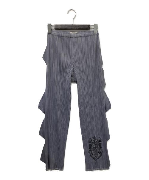 PLEATS PLEASE（プリーツプリーズ）PLEATS PLEASE (プリーツプリーズ) プリーツパンツ グレー サイズ:2の古着・服飾アイテム
