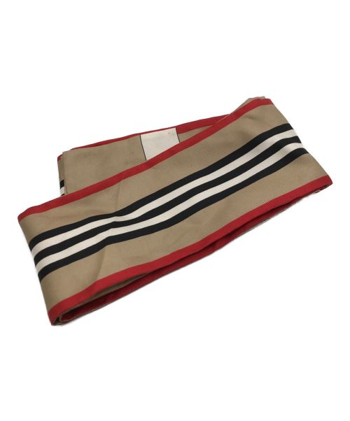 BURBERRY LONDON（バーバリーロンドン）BURBERRY LONDON (バーバリー ロンドン) スキニースカーフ ベージュの古着・服飾アイテム