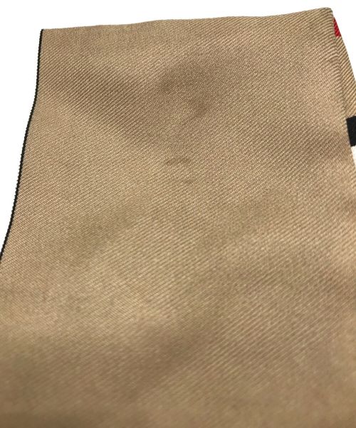 BURBERRY LONDON（バーバリーロンドン）BURBERRY LONDON (バーバリー ロンドン) スキニースカーフ ベージュの古着・服飾アイテム