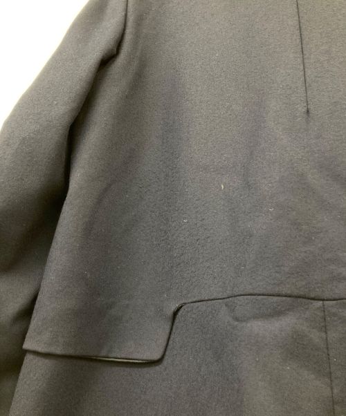 UNDERCOVERISM（アンダーカバーイズム）UNDERCOVERISM (アンダーカバーイズム) マグネットボタンウールチェスターコート ネイビー サイズ:2の古着・服飾アイテム