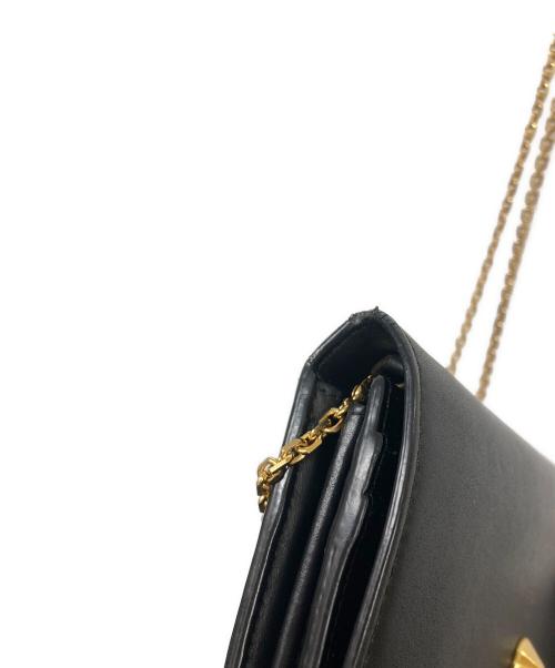 FENDI（フェンディ）FENDI (フェンディ) チェーンウォレットバッグ ブラックの古着・服飾アイテム