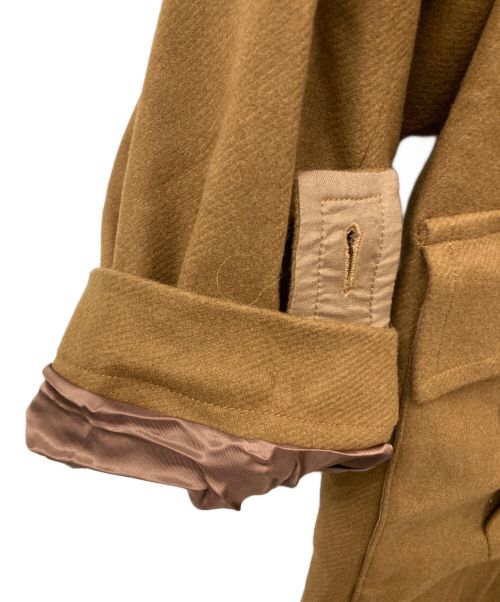 Name.（ネーム）Name. (ネーム) CASHMERE MELTON DUFFLE COAT ブラウン サイズ:1の古着・服飾アイテム