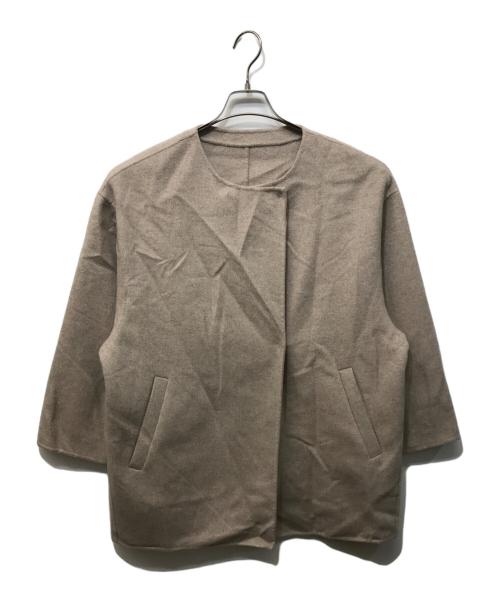 SLOBE IENA（スローブ イエナ）SLOBE IENA (スローブ イエナ) HAMILTONダブルフェイスウールショートコクーンコート ベージュ サイズ:Freeの古着・服飾アイテム