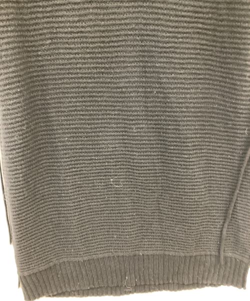 Y's（ワイズ）Y's (ワイズ) ナイロン混ウールワンピース ブラック サイズ:2の古着・服飾アイテム