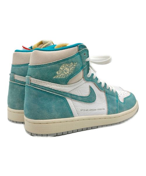 NIKE（ナイキ）NIKE (ナイキ) Turbo Green Air Jordan 1 Retro High OG エアジョーダンワン ターボグリーン ブルー×ホワイト サイズ:26の古着・服飾アイテム