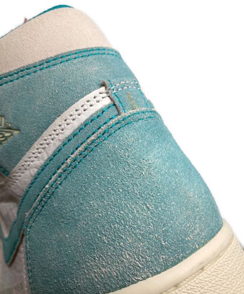 NIKE（ナイキ）NIKE (ナイキ) Turbo Green Air Jordan 1 Retro High OG エアジョーダンワン ターボグリーン ブルー×ホワイト サイズ:26の古着・服飾アイテム