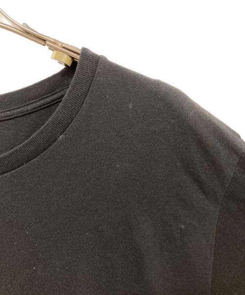 Saint Laurent Paris（サンローランパリ）Saint Laurent Paris (サンローランパリ) カットオフ加工プリントTシャツ ブラック サイズ:XSの古着・服飾アイテム