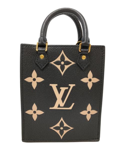LOUIS VUITTON（ルイ ヴィトン）LOUIS VUITTON (ルイ ヴィトン) プティット・サックプラ ショルダーバッグ ブラックの古着・服飾アイテム