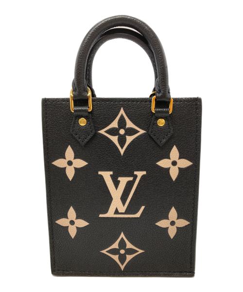 LOUIS VUITTON（ルイ ヴィトン）LOUIS VUITTON (ルイ ヴィトン) プティット・サックプラ ショルダーバッグ ブラックの古着・服飾アイテム
