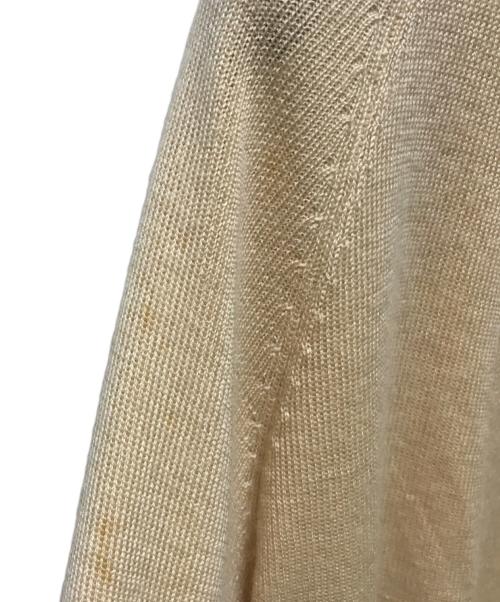 PRADA（プラダ）PRADA (プラダ) シルクカシミヤカーディガン ベージュ サイズ:42の古着・服飾アイテム