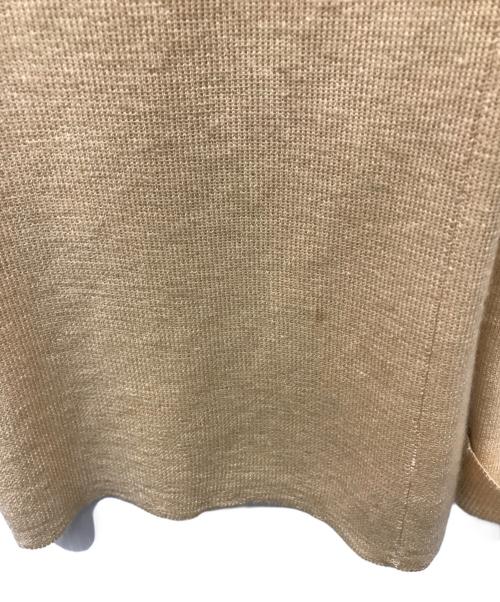 PRADA（プラダ）PRADA (プラダ) シルクカシミヤカーディガン ベージュ サイズ:42の古着・服飾アイテム