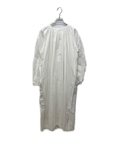 Plage（プラージュ）Plage (プラージュ) ethnic lace gown ワンピース ホワイト サイズ:36 未使用品の古着・服飾アイテム