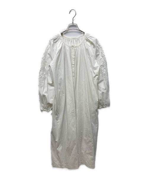 Plage（プラージュ）Plage (プラージュ) ethnic lace gown ワンピース ホワイト サイズ:36 未使用品の古着・服飾アイテム