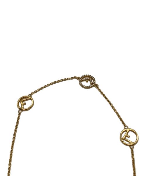 FENDI（フェンディ）FENDI (フェンディ) エフ イズ フェンディ ネックレス ゴールドの古着・服飾アイテム